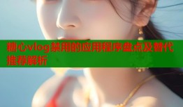 糖心vlog禁用的应用程序盘点及替代推荐解析