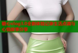 糖心vlog3.0全新体验记录生活点滴与心情故事分享
