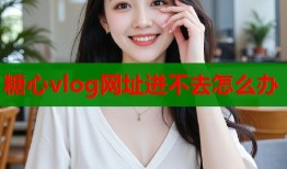 糖心vlog网址进不去怎么办