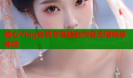 糖心Vlog会员专享精彩内容无限畅享体验