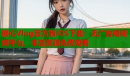 糖心Vlog官方版iOS下载：无广告短视频平台，丰富资源免费观看