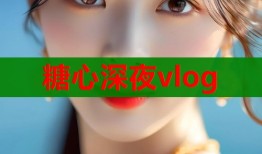 糖心深夜vlog