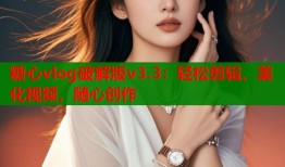 糖心vlog破解版v3.3：轻松剪辑、美化视频，随心创作