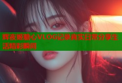 辉夜姬糖心VLOG记录真实日常分享生活精彩瞬间
