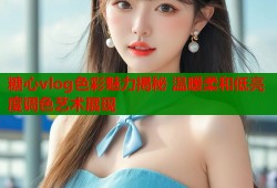 糖心vlog色彩魅力揭秘 温暖柔和低亮度调色艺术展现