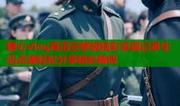 糖心vlog高清完整版精彩呈现记录生活点滴轻松分享精彩瞬间