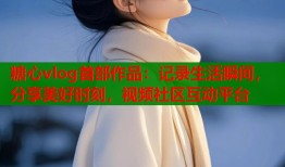 糖心vlog首部作品：记录生活瞬间，分享美好时刻，视频社区互动平台