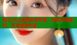 糖心vlog官网会员专享，轻松兑换福利，尽享独家内容