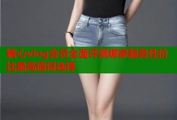 糖心vlog会员全面评测哪家服务性价比最高值得选择