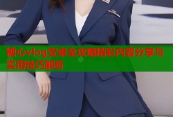 糖心vlog安卓全攻略精彩内容分享与实用技巧解析