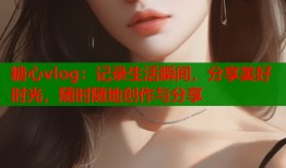 糖心vlog：记录生活瞬间，分享美好时光，随时随地创作与分享