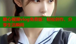 糖心视频vlog免费版：轻松创作、分享生活瞬间