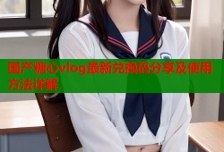 国产糖心vlog最新兑换码分享及使用方法详解