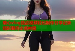 糖心vlog挑战视频轻松制作分享记录精彩瞬间必备神器