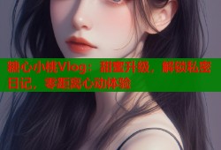 糖心小桃Vlog：甜蜜升级，解锁私密日记，零距离心动体验