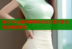 糖心Vlog福利姬椰奶小巨日常分享与精彩瞬间集锦