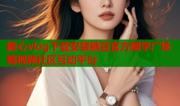 糖心vlog下载安装糖豆官方网学广场舞视频社区互动平台