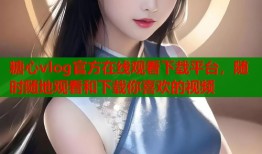 糖心vlog官方在线观看下载平台，随时随地观看和下载你喜欢的视频