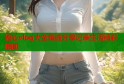 糖心vlog大全精选分享记录生活精彩瞬间
