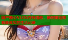 国产糖心VLOG在线播放，随时随地观看最真实的生活记录