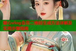 糖心vlog会员二维码生成方法详解及实用步骤指南