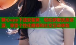 糖心app下载安装黄，轻松获取优质资源，享受个性化推荐和社交互动体验