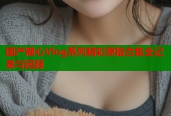 国产糖心Vlog系列精彩原版合集全记录与回顾