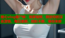 糖心vlog僵尸娘：独家视频，释放你的深夜激情，每日更新，精彩不断，等你来撩