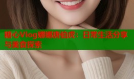 糖心Vlog娜娜唐伯虎：日常生活分享与美食探索