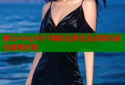 糖心vlog2021精彩记录生活点滴与成长故事分享