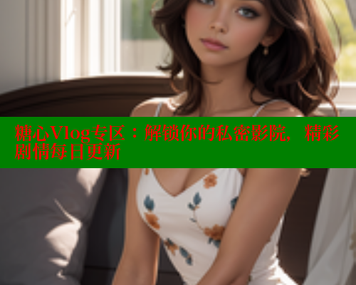 糖心Vlog专区：解锁你的私密影院，精彩剧情每日更新