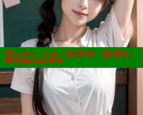 糖心Vlog二次元：沉浸体验，无限播放，即刻释放你的热情