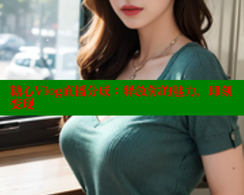 糖心Vlog直播分成：释放你的魅力，即刻变现