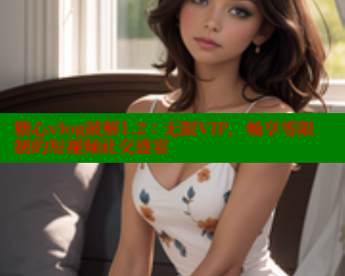 糖心vlog破解1.2：无限VIP，畅享零限制的短视频社交盛宴