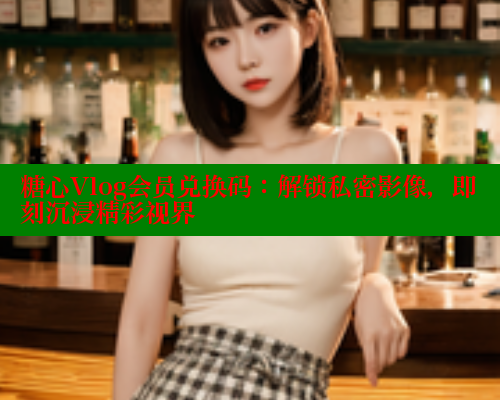 糖心Vlog会员兑换码：解锁私密影像，即刻沉浸精彩视界