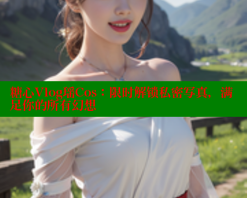 糖心Vlog瑶Cos：限时解锁私密写真，满足你的所有幻想