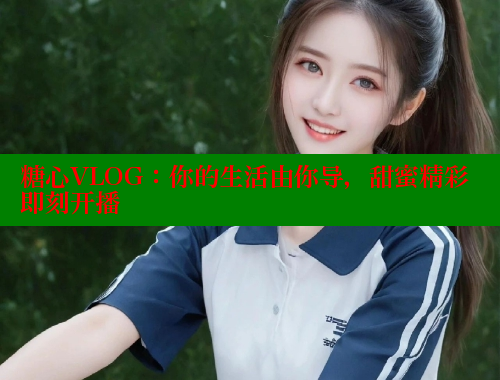糖心VLOG：你的生活由你导，甜蜜精彩即刻开播