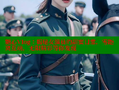 糖心Vlog：揭秘女演员的甜蜜日常，零距离互动，无限精彩等你发现