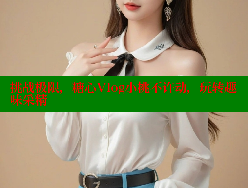 挑战极限，糖心Vlog小桃不许动，玩转趣味采精