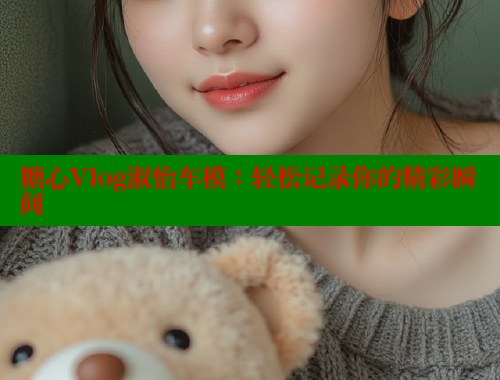 糖心Vlog淑怡车模：轻松记录你的精彩瞬间