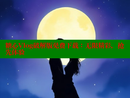 糖心Vlog破解版免费下载：无限精彩，抢先体验