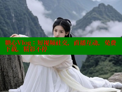 糖心Vlog：短视频社交，直播互动，免费下载，精彩不停