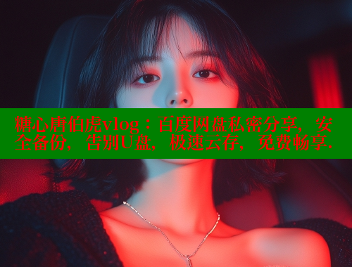 糖心唐伯虎vlog：百度网盘私密分享，安全备份，告别U盘，极速云存，免费畅享.