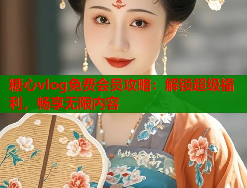 糖心vlog免费会员攻略：解锁超级福利，畅享无限内容