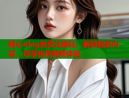糖心vlog免费兑换码，解锁独家内容，尽享优质视频体验