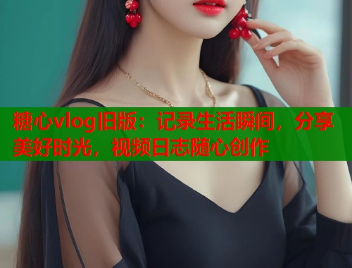 糖心vlog旧版：记录生活瞬间，分享美好时光，视频日志随心创作