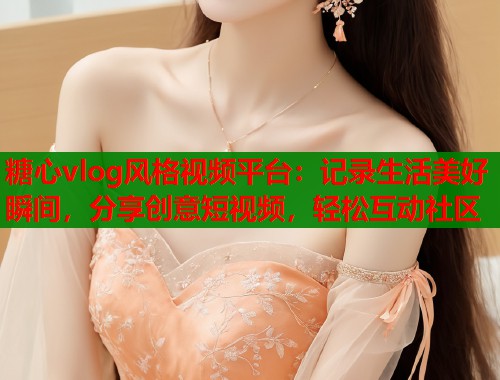 糖心vlog风格视频平台：记录生活美好瞬间，分享创意短视频，轻松互动社区