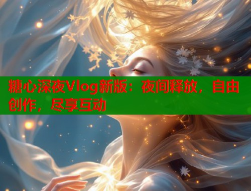 糖心深夜Vlog新版：夜间释放，自由创作，尽享互动