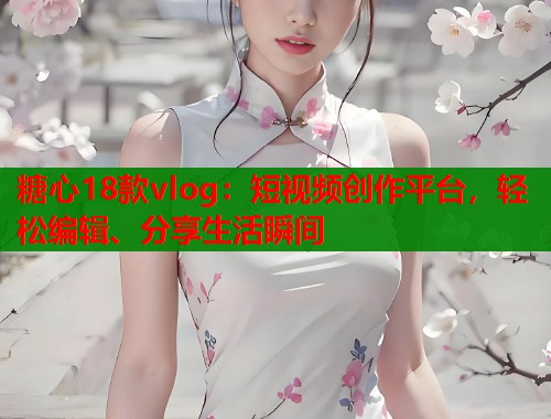 糖心18款vlog：短视频创作平台，轻松编辑、分享生活瞬间