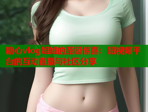 糖心vlog姐姐的圣诞惊喜：短视频平台的互动直播与社区分享